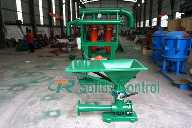 Tunnel Subway Drilling 180m3/H API Mud Mixing Hopper Standard butterfly valve