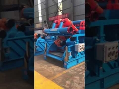 Karıştırıcı tankı ile 240m3/h çamur temizleme ekipmanları 0.25 - 0.4mpa